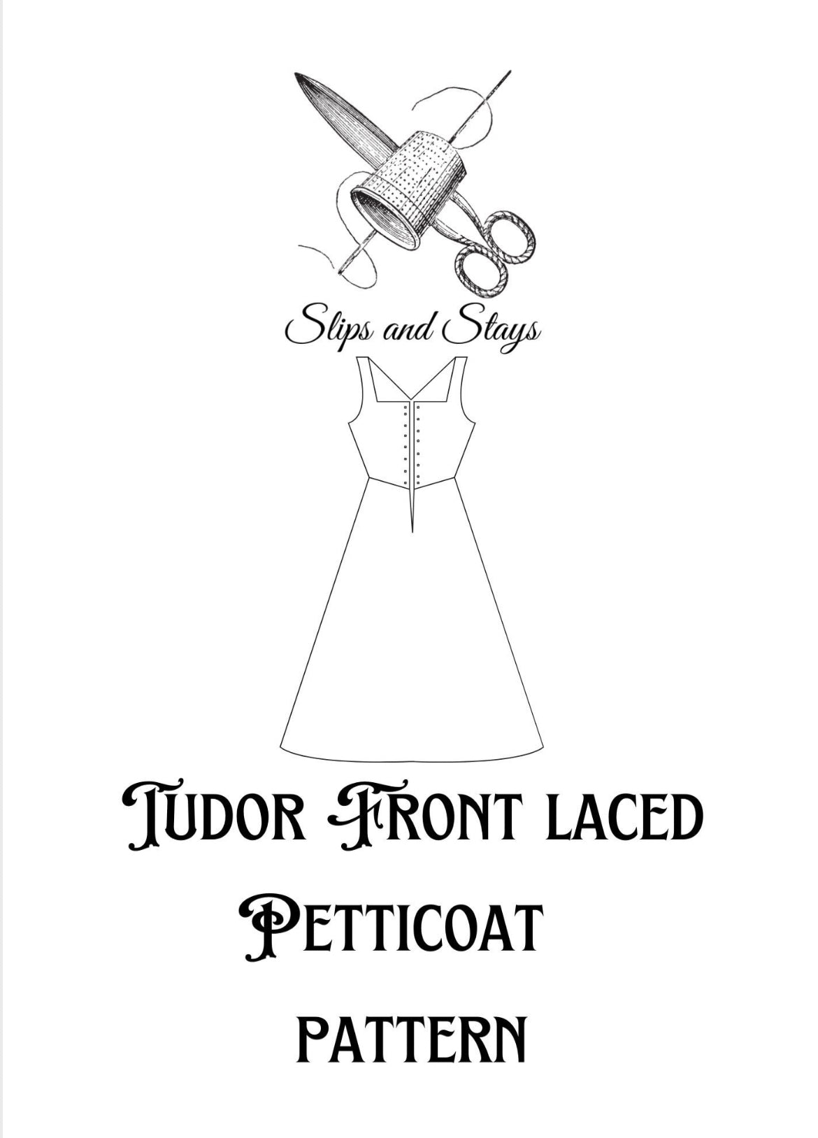 Tudor Petticoat Digital Pattern UK size 12