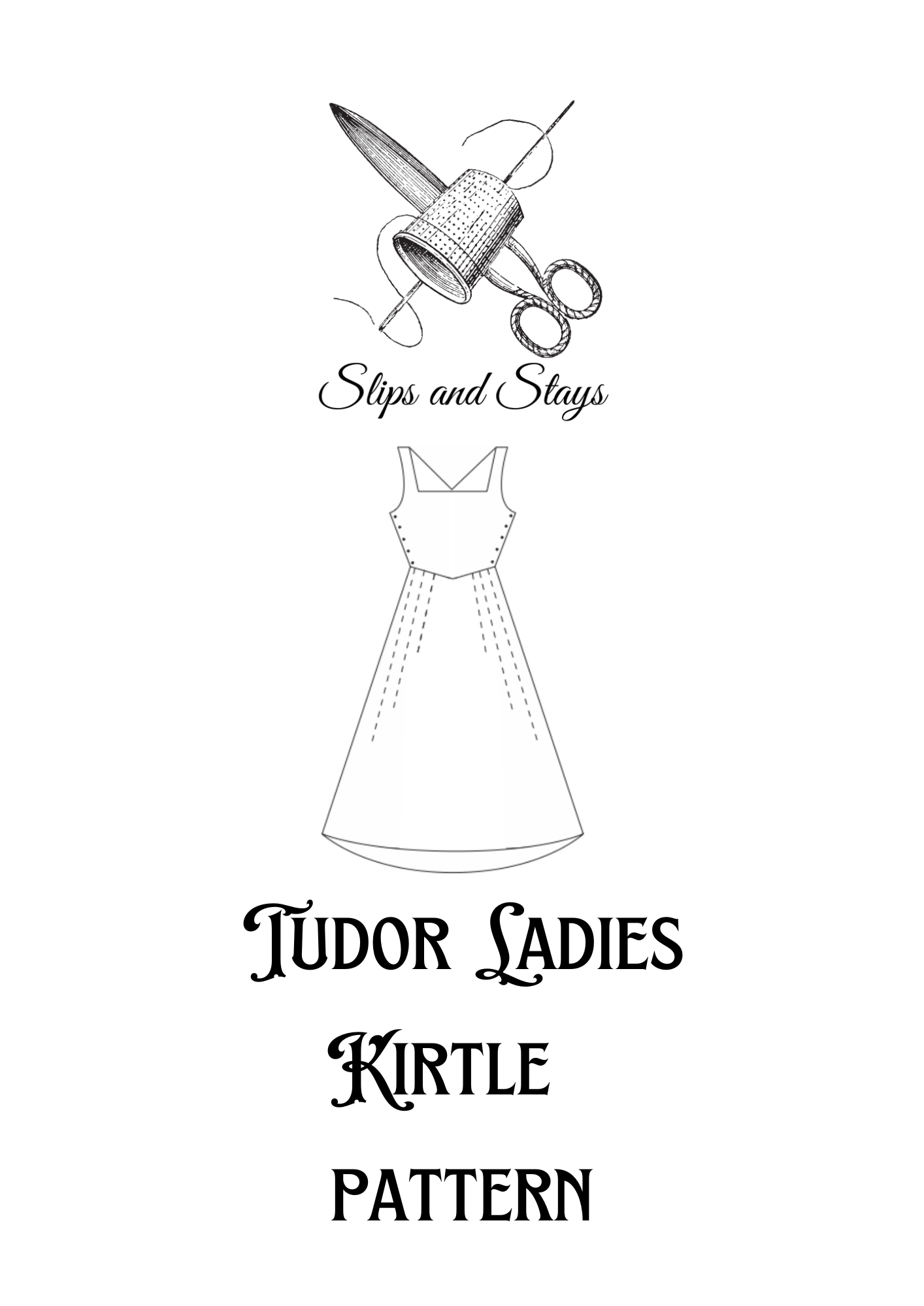 Tudor Kirtle Pattern UKsize 12