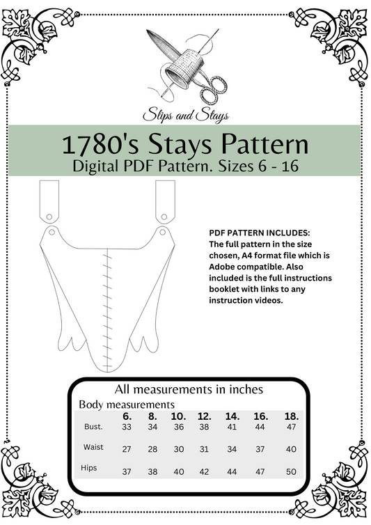 1780 stays pattern digital pdf